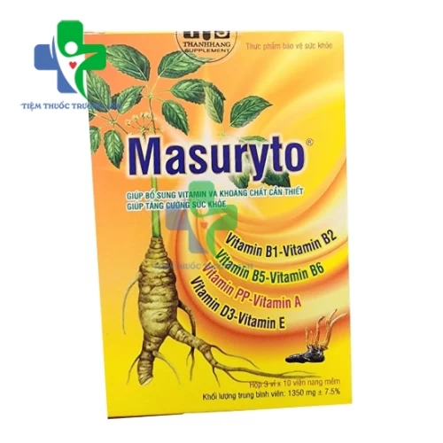 Masuryto - Hỗ trợ bồi bổ sức khỏe hiệu quả 