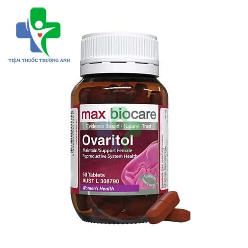 Max Biocare Ovaritol - Viên uống hỗ trợ sức khỏe sinh sản phụ nữ
