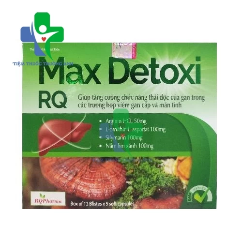 Thực phẩm bảo vệ sức khỏe MAX DETOXI RQ