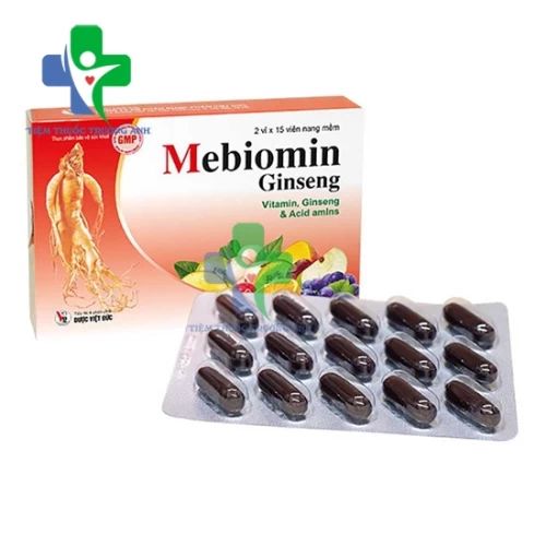 Mebiomin Ginseng - Thực phẩm giúp tăng cường sức khỏe hiệu quả 