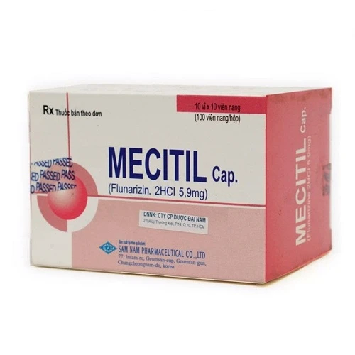 Mecitil Cap - Thuốc điều trị đau đầu hiệu quả của Hàn Quốc