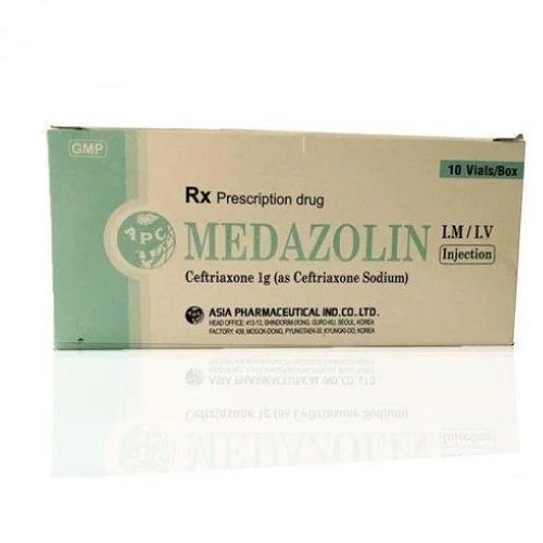 Medazolin 1g - Thuốc điều trị nhiễm khuẩn nặng hiệu quả của Hàn Quốc