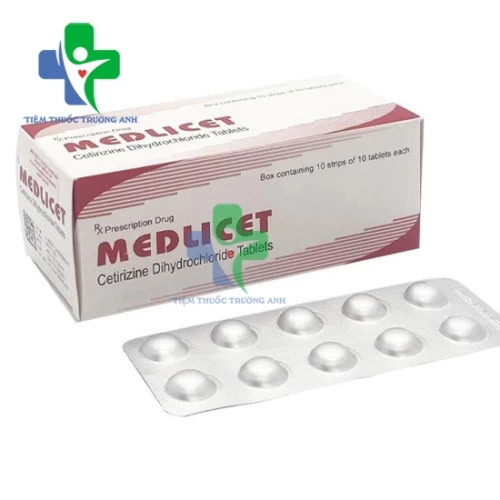 MEDLICET - Thuốc trị viêm mũi dị ứng của Ấn Độ