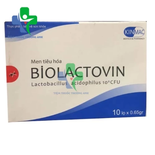 Biolactovin - Thuốc điều trị các bệnh đường tiêu hóa hiệu quả