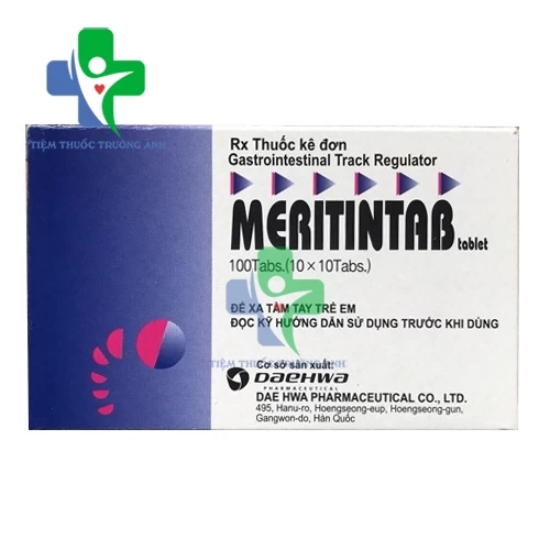 MERITINTAB - Thuốc trị viêm loét dạ dày-tá tràng của Hàn Quốc