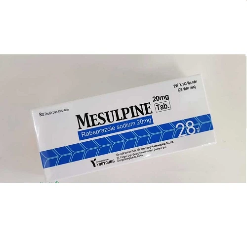 Mesulpine 20mg - Thuốc điều trị viêm thực quản, viêm loét dạ dày của Hàn Quốc