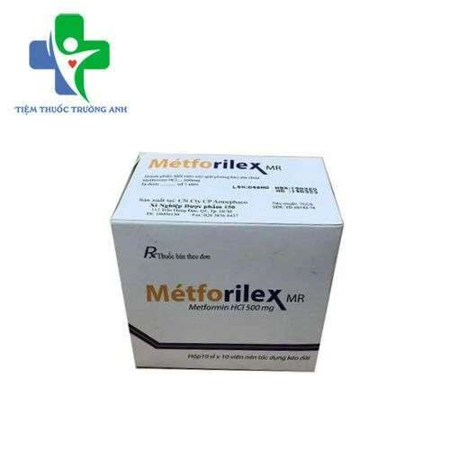 Métforilex MR 500mg Armephaco - Điều trị cho bệnh lý đái tháo đường typ 2