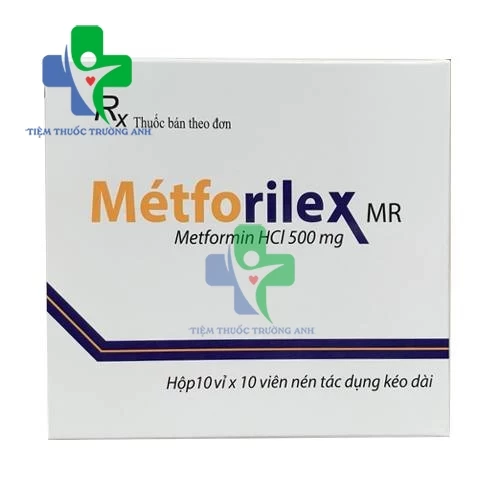 Métforilex MR 500mg Armephaco - Điều trị cho bệnh lý đái tháo đường typ 2