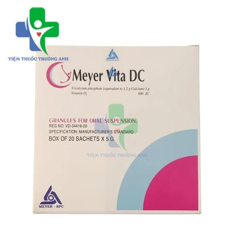 Meyer Vita DC - Điều trị và phòng ngừa thiếu vitamin D & calci