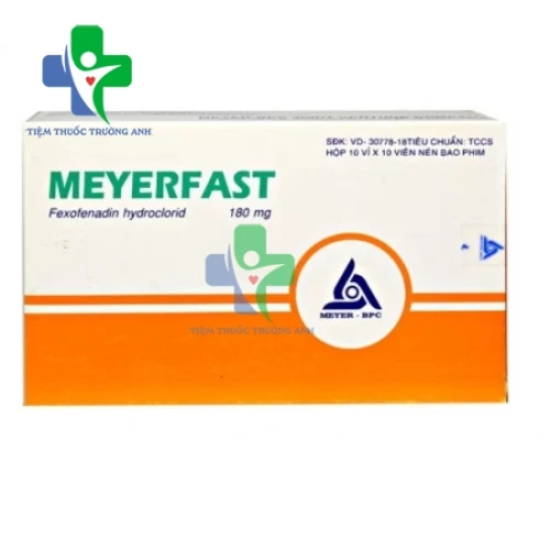 Meyerfast - Thuốc điều trị viêm mũi dị ứng, mày đay hiệu quả
