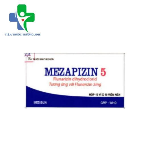 Mezapizin 5 Medisun - Dự phòng đau nửa đầu cổ điển