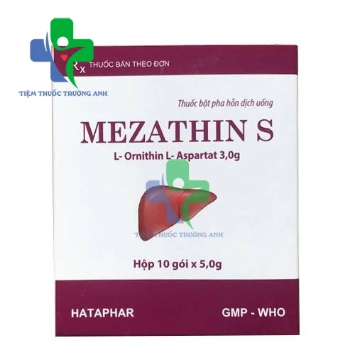 Mezathin S - Thuốc điều trị các bệnh về gan hiệu quả