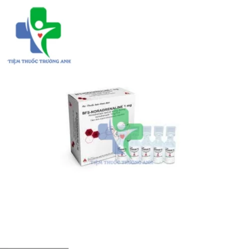 BFS-Noradrenaline 1mg CPC1HN - Thuốc điều trị huyết áp cao