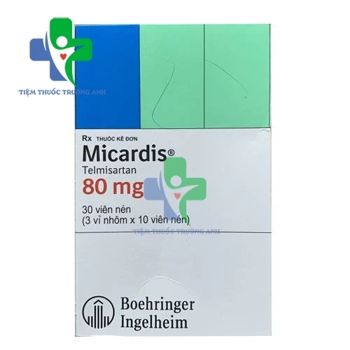 Micardis 80mg Boehringer Ingelheim - Thuốc điều trị tăng huyết áp vô căn