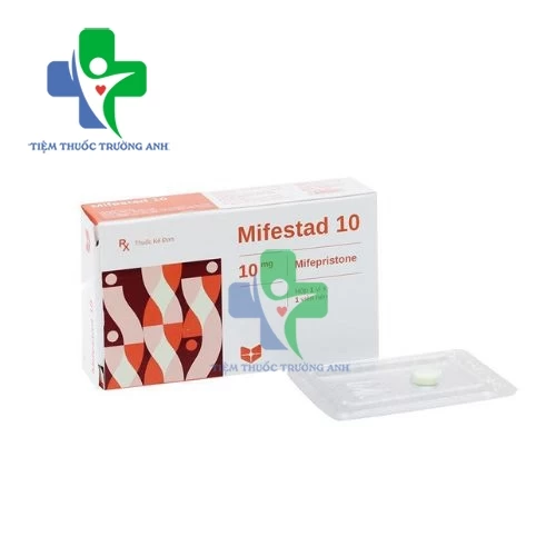 Mifestad Tab.10mg - Thuốc tránh thai khẩn cấp hiệu quả (10 hộp)