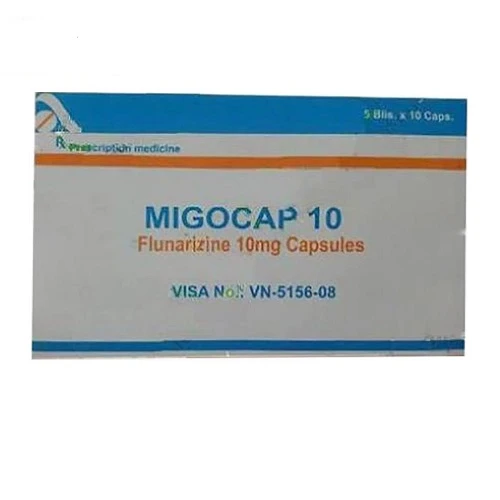 Migocap 10mg - Thuốc điều trị đau đầu, chóng mặt tiền đình hiệu quả