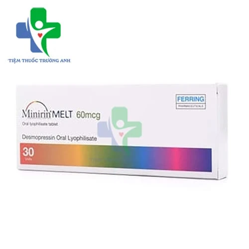 Minirin Melt 60mcg Ferring - Thuốc trị đái tháo nhạt