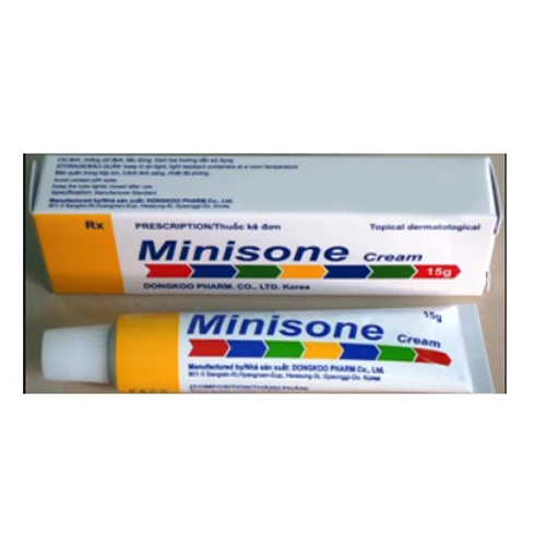 Minisone 15g - Thuốc điều trị viêm da hiệu quả của Hàn Quốc