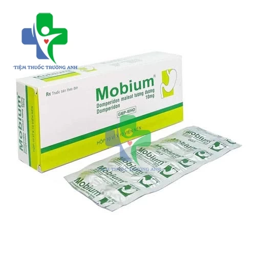 Mobium Tab. PHARIMEXCO - Thuốc điều trị đầy hơi, khó tiêu của Dược phẩm Cửu Long