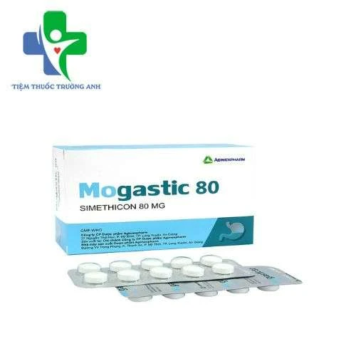 Mogastic 80 Agimexpharm - Thuốc chống đầy hơi hiệu quả