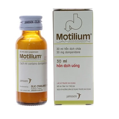 Motilium siro - Thuốc hỗ trợ tiêu hóa hiệu quả 