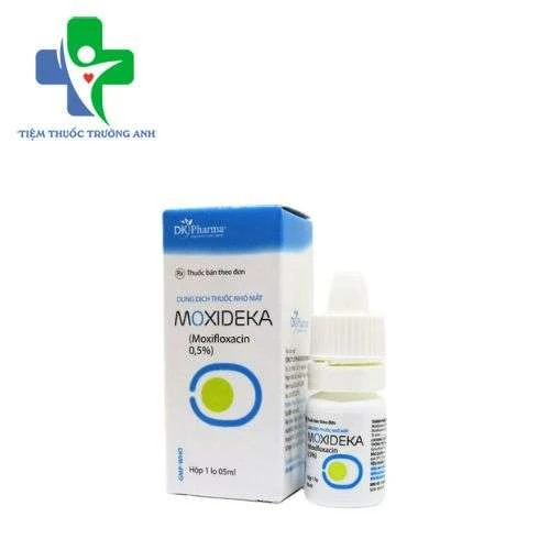 Moxideka 5ml DK Pharma - Hỗ trợ trường hợp nhiễm khuẩn mắt
