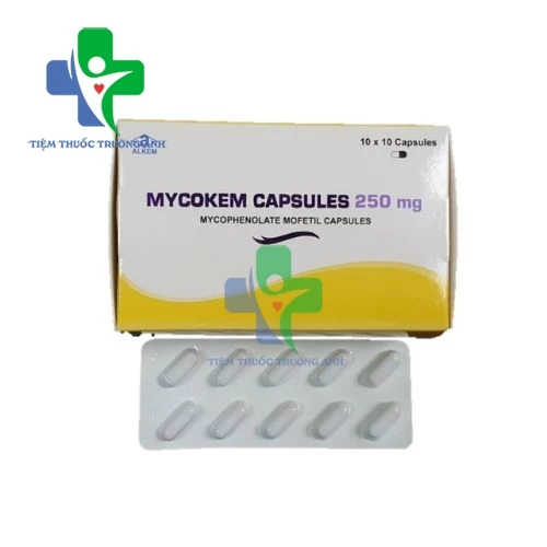 Mycokem capsules 250mg - Thuốc phòng ngừa và điều trị thải loại mảnh ghép cấp tính