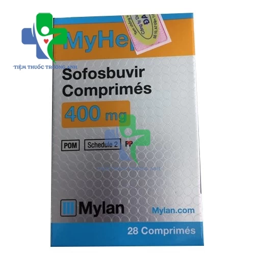 MyHep 400mg - Thuốc điều trị viêm gan C mạn tính của Ấn Độ