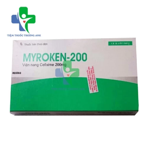 MYROKEN 200 - Thuốc kháng sinh trị bệnh hiệu quả của Ấn Độ