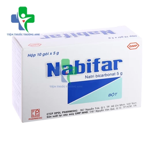 Nabifar 5g Pharmedic - Vệ sinh phụ nữ, khử mùi hôi nách