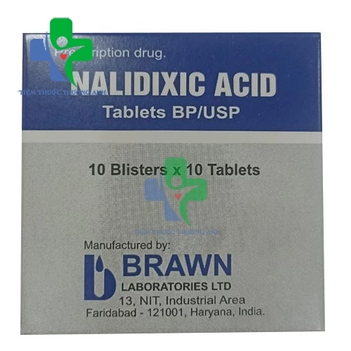 NALIDIXIC ACID - Thuốc điều trị nhiễm khuẩn đường tiểu của Ấn Độ