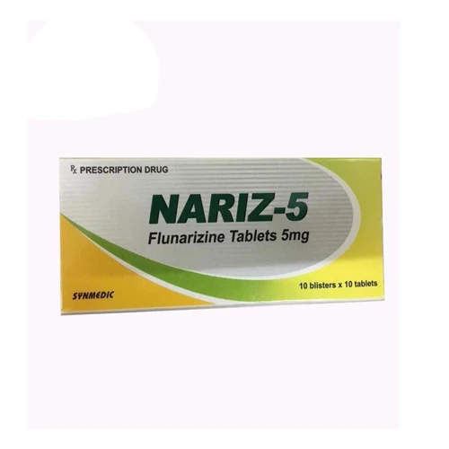 Nariz Tab.5mg - Thuốc điều trị đau nửa đầu hiệu quả của Ấn Độ
