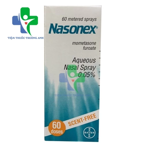 Thuốc xịt Nasonex 0.05% - Điều trị viêm mũi dị ứng hiệu quả 