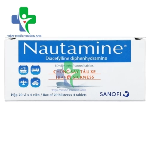 Nautamine - Thuốc chống nôn và say tàu xe của Sanofi