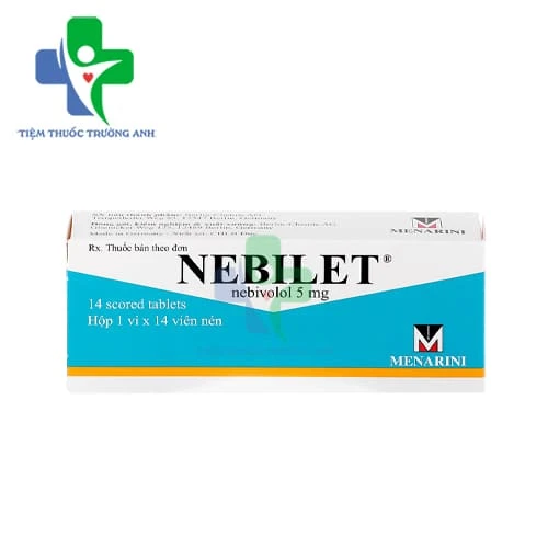 Nebilet 5mg Menarini - Thuốc điều trị cao huyết áp