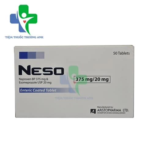 Neso 375mg/20mg Aristopharma - Thuốc điều trị viêm xương khớp