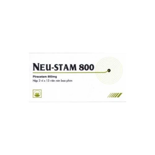 Neu-Stam 800mg - Thuốc điều trị các tổn thương não của Pymepharco