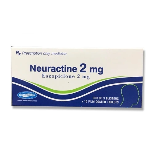 Neuractine 2mg - Thuốc điều trị mất ngủ hiệu quả