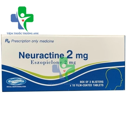 Neuractine 2mg - Thuốc điều trị mất ngủ hiệu quả