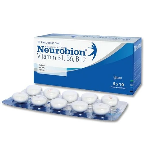 Neurobion giúp bổ sung vitamin B1, B6, B12 hiệu quả ( Hộp 5 vỉ x 10 viên)