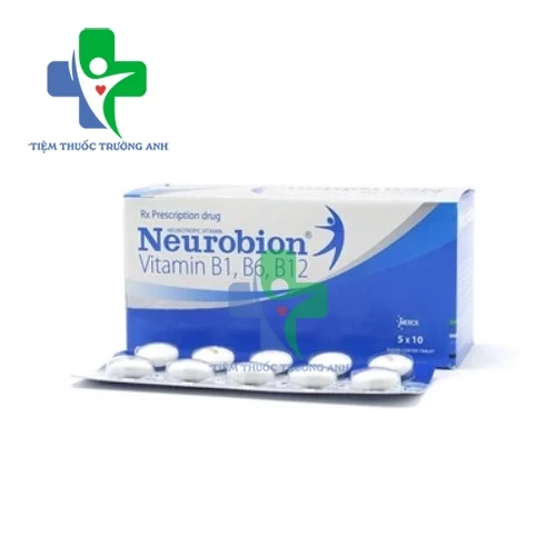 Neurobion giúp bổ sung vitamin B1, B6, B12 hiệu quả ( Hộp 5 vỉ x 10 viên)