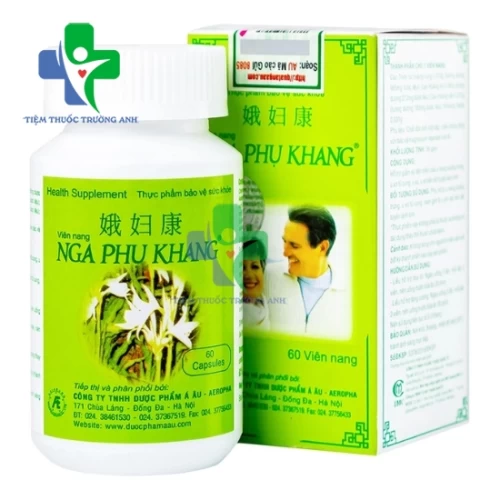 Viên Uống Hỗ Trợ Điều Trị U Xơ Tử Cung Nga Phụ Khang 60 Viên