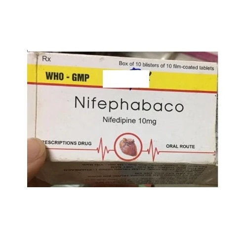 Nifephabaco 10mg - Thuốc điều trị tăng huyết áp hiệu quả