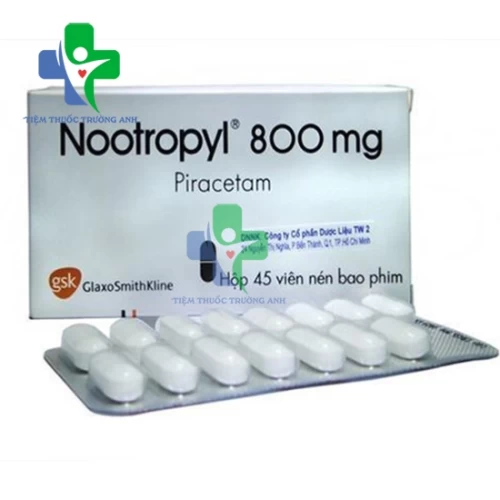 Nootropyl 800mg - Thuốc trị tâm thần phân liệt hiệu quả của Ý