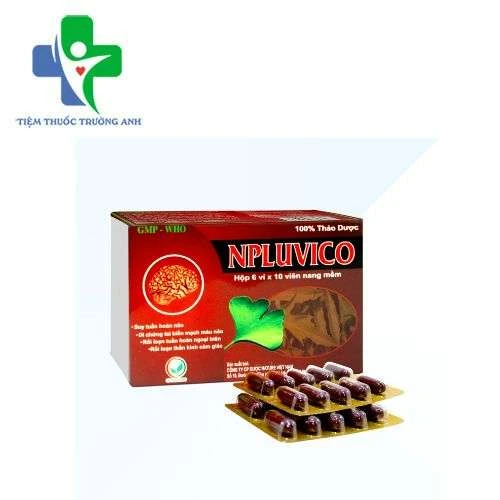 NPluvico - Hỗ trợ các trường hợp suy tuần hoàn não