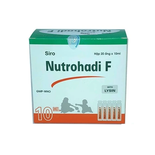 Nutrohadi - F (ống) - Giúp bổ sung chất dinh dưỡng cho cơ thể hiệu quả