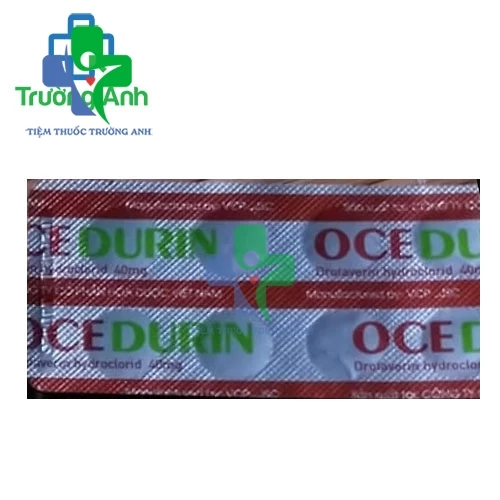 Ocedurin 40mg Hóa Dược - Thuốc điều trị co thắt dạ dày-ruột