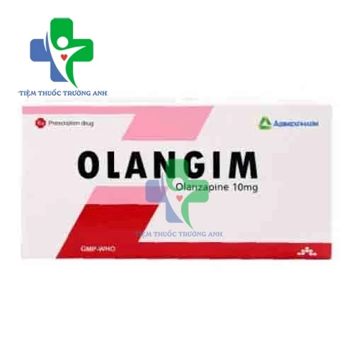 Olangim 10mg Agimexpharm - Điều trị tâm thần phân liệt