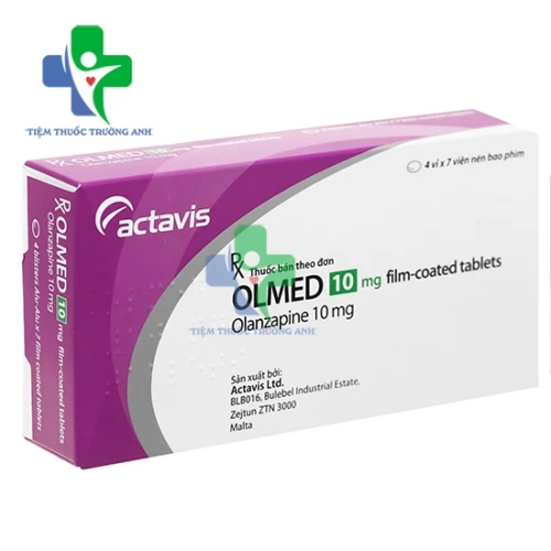 Olmed 10mg - Thuốc điều trị bệnh tâm thần phân liệt hiệu quả