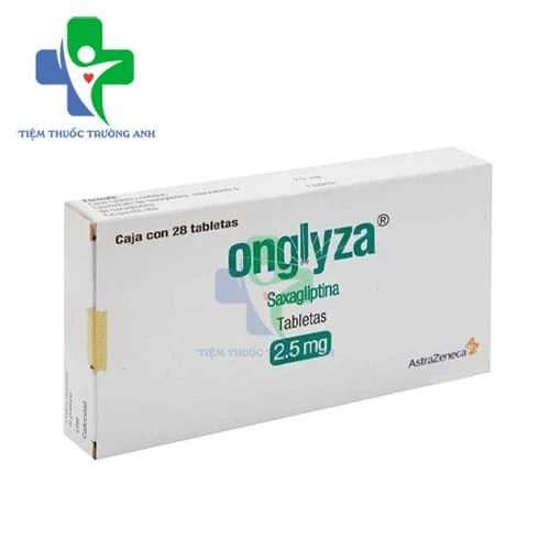 Onglyza 2.5mg AstraZeneca - Thuốc hỗ trợ điều trị đái tháo đường tuýp 2